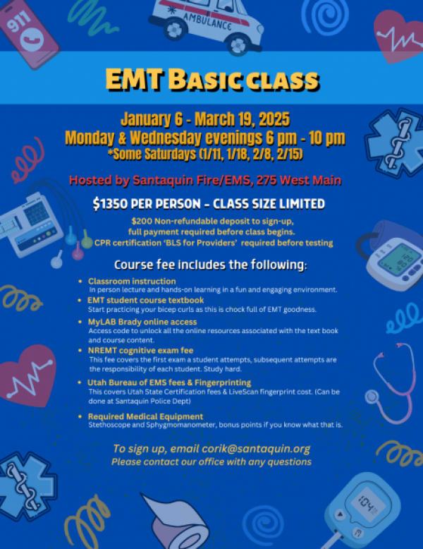 EMT Basic Class 2025