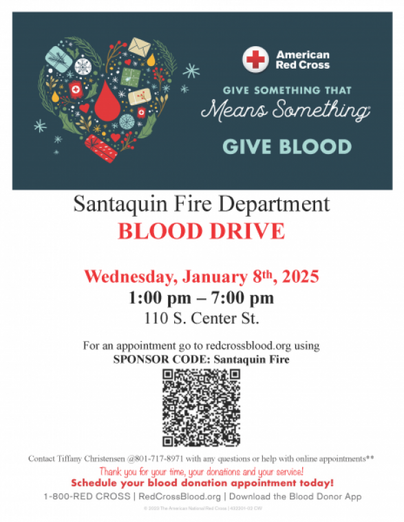 Blood Drive Graphic